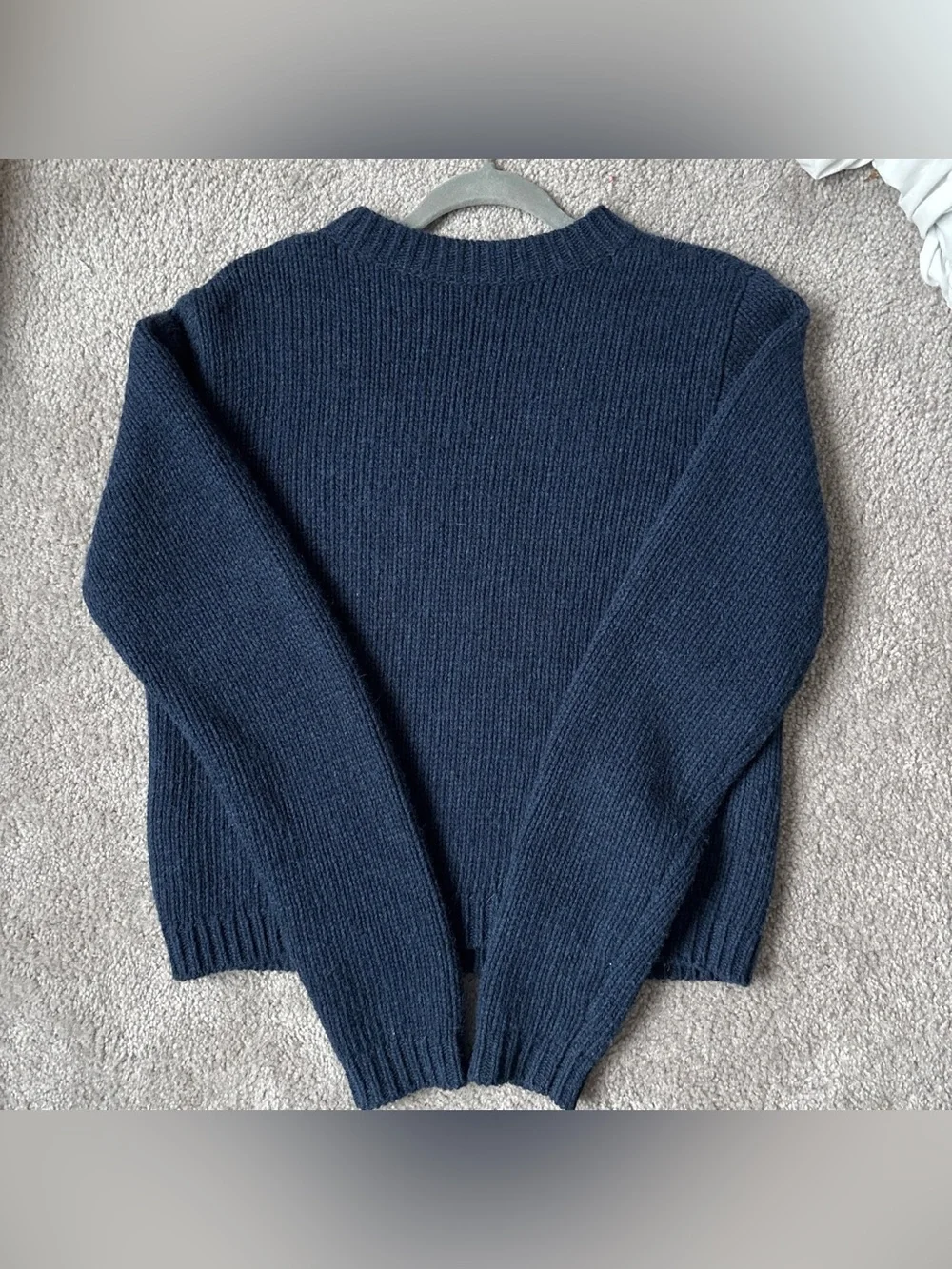 K.NGSLEY Blue Fisherman Sweater XS